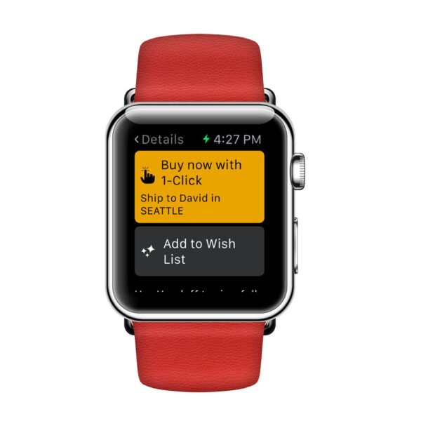 Apple Watch Nike Series 2 red