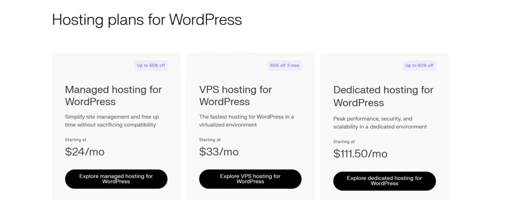 Managed WordPress Hosting