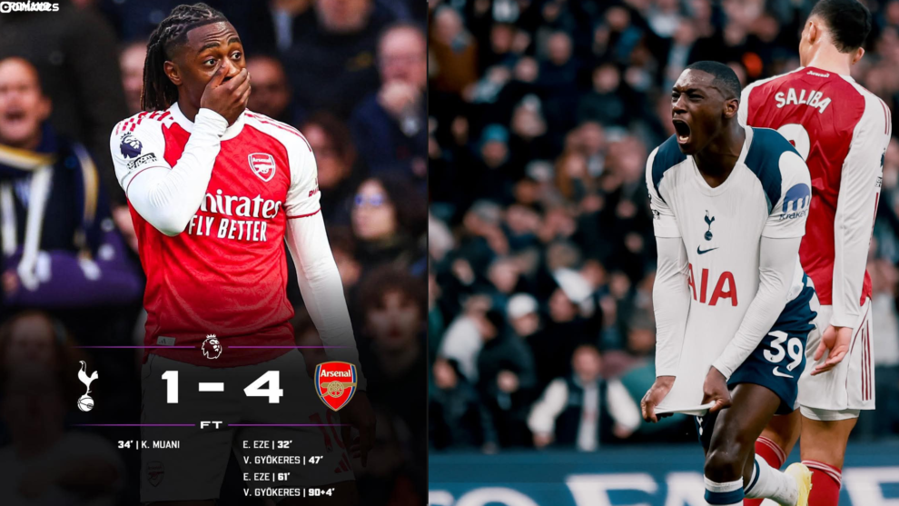 Arsenal vs Tottenham